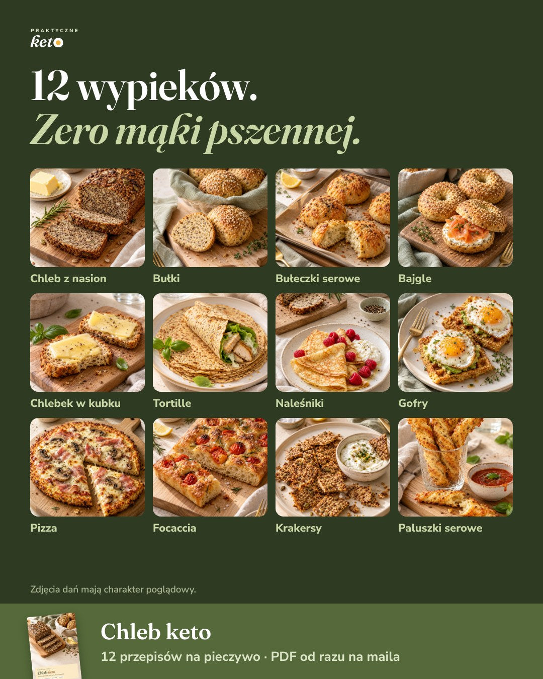 Chleb keto: 12 przepisów na pieczywo