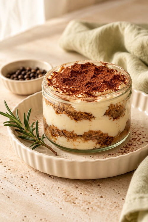 Tiramisu w słoiczku